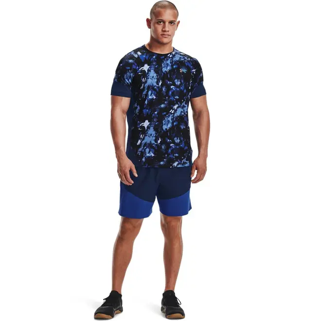 Camiseta de Compressão Masculina Under Armour Rush Print