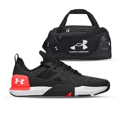 Kit 1 Tênis Tribase Cross Quiron e 1 Mala Under Armour Undeniable 5.0 Duffle SM