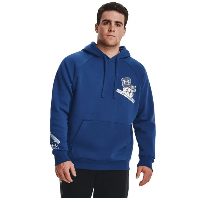 Moletom de treino Masculino Under Armour Hoddie Rival Fleece Graphic