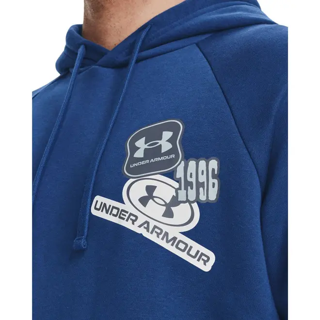 Moletom de treino Masculino Under Armour Hoddie Rival Fleece Graphic