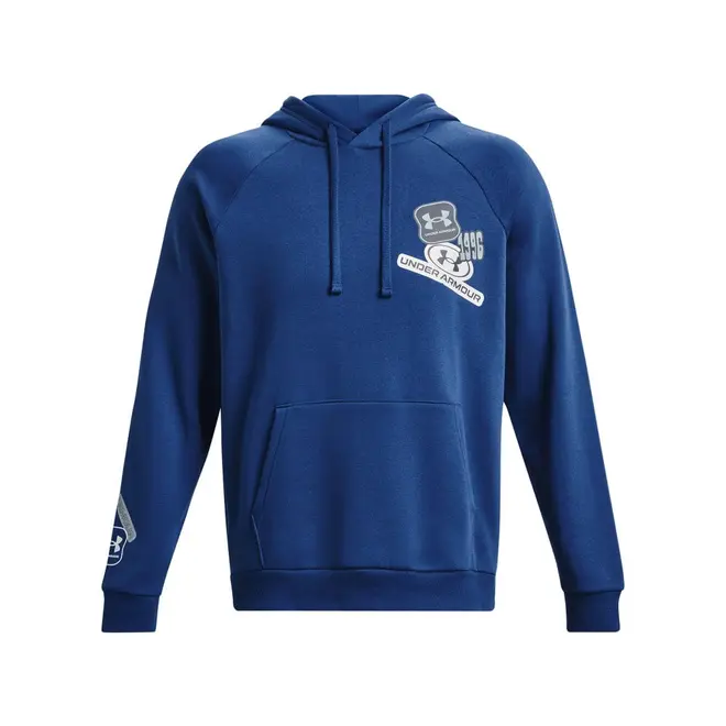 Moletom de treino Masculino Under Armour Hoddie Rival Fleece Graphic