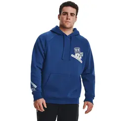 Moletom de treino Masculino Under Armour Hoddie Rival Fleece Graphic