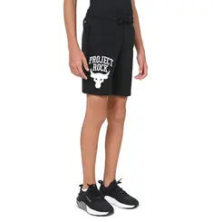 Bermuda Infantil Under Armour Project Rock Brahma Bull Terry