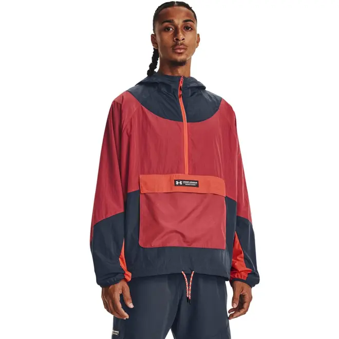 Jaqueta de Treino Masculina Under Armour Rush Woven 1/2 Zip Anorak