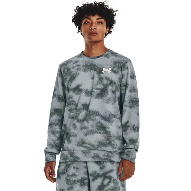 Moletom de Treino Masculino Under Armour Rival Terry Nov Crew