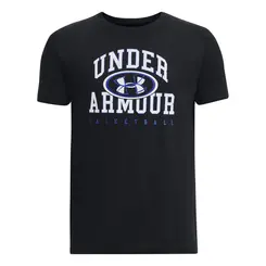 Camiseta Infantil Under Armour Basquete Lock Up SS