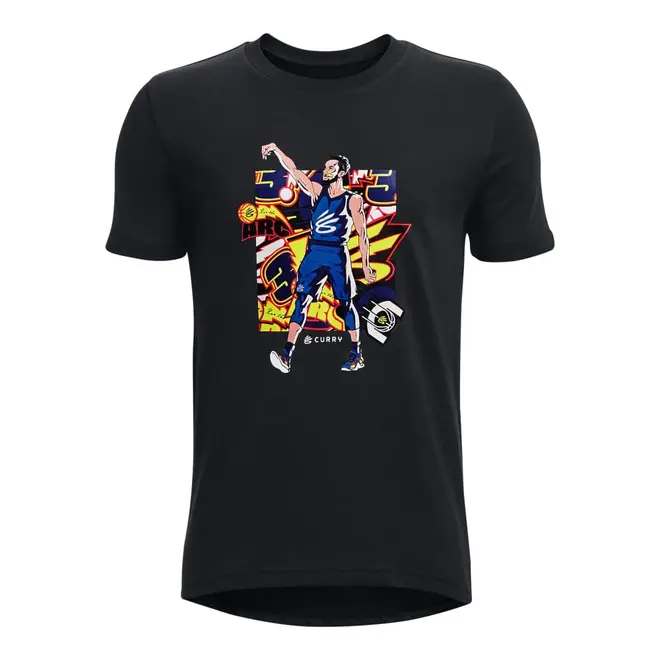 Camiseta de Treino Infantil Under Armour Curry Multi Animated