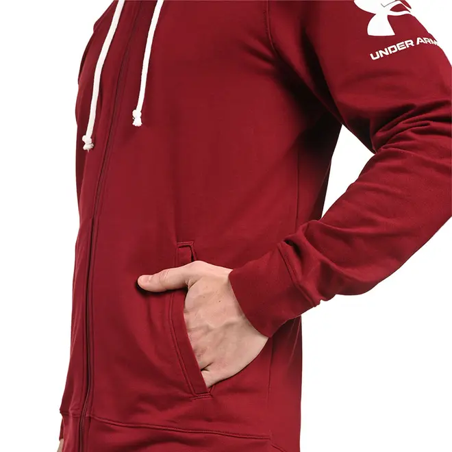 Moletom de Treino Masculino Under Armour Rival Terry FZ HD