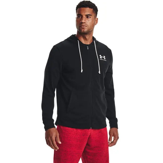 Moletom de Treino Masculino Under Armour Rival Terry LC FZ