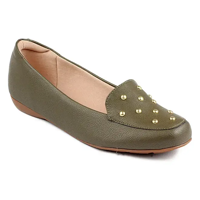 Sapato Mocassim Feminino Modare - Oliva