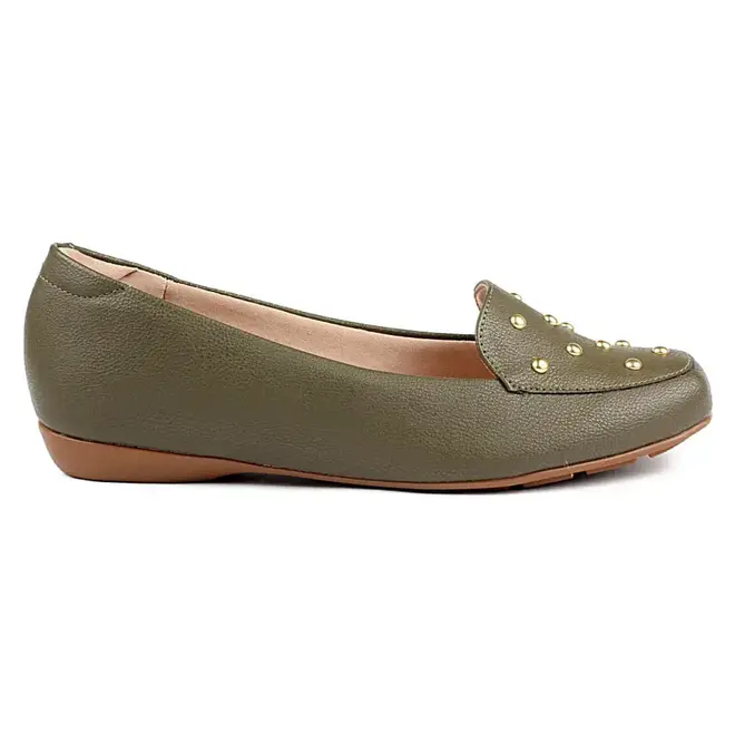 Sapato Mocassim Feminino Modare - Oliva