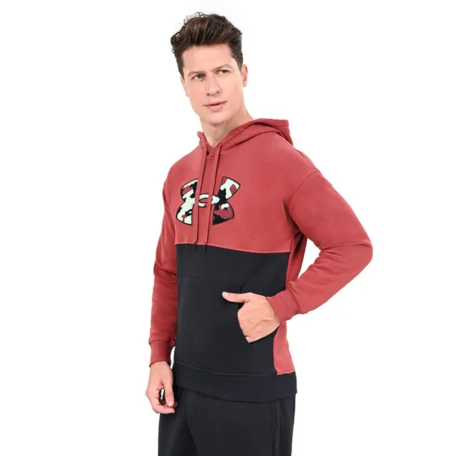 Moletom de Treino Masculino Under Armour Rival Flc Colorblock HD