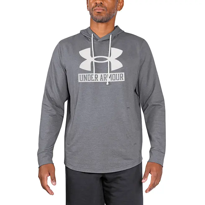 Moletom de Treino Masculino Under Armour Rival Terry Logo Hoodie