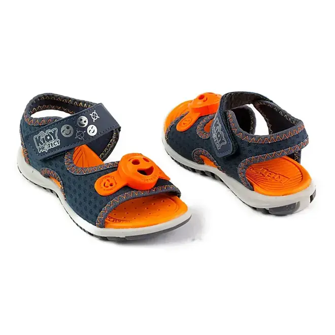 Papete Kidy Protect Smile Marinho e Laranja Infantil