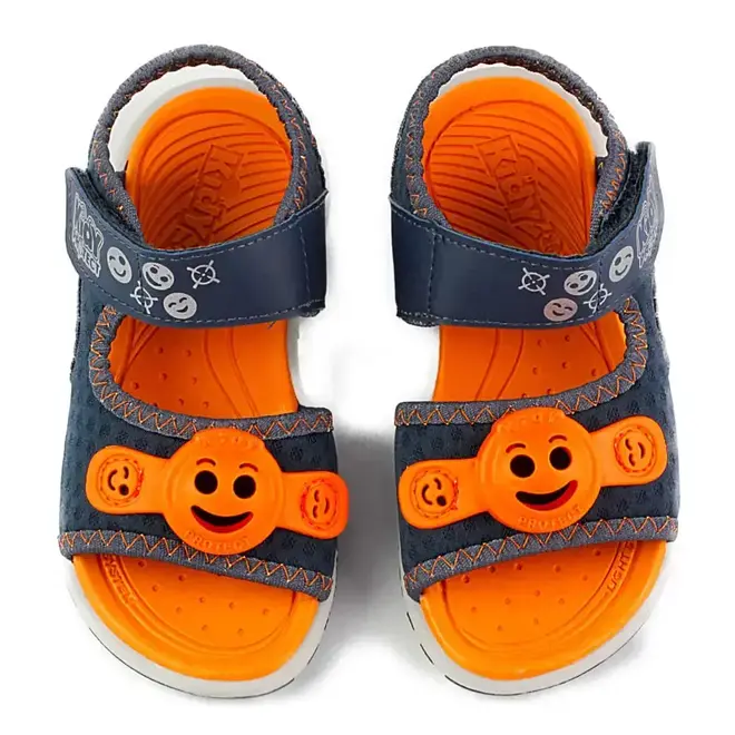 Papete Kidy Protect Smile Marinho e Laranja Infantil