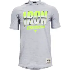 Camiseta de Treino Infantil Under Armour Project Rock CC SS HDY