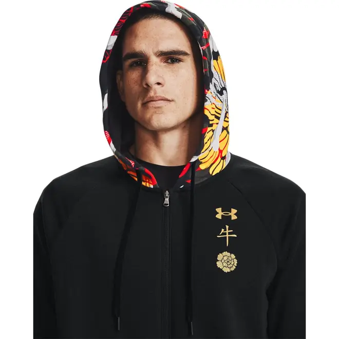 Moletom de Treino Masculino Under Armour Rival CNY FZ Hoodie