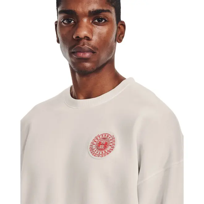 Moletom de Treino Masculino Under Armour Rival Fleece Amp Crew