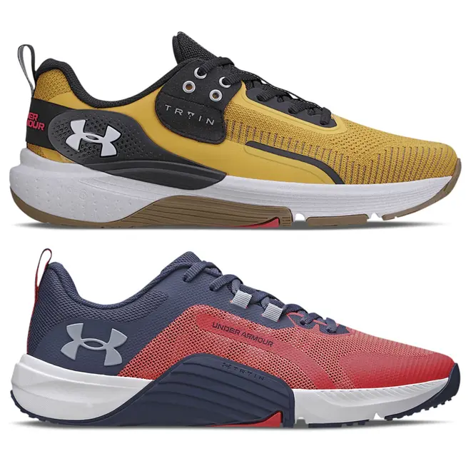 Kit 2 Tênis de treino Tribase Under Armour modelos Lift e Reps
