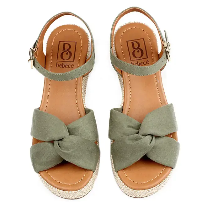 Sandália Flatform Bebecê - Oliva