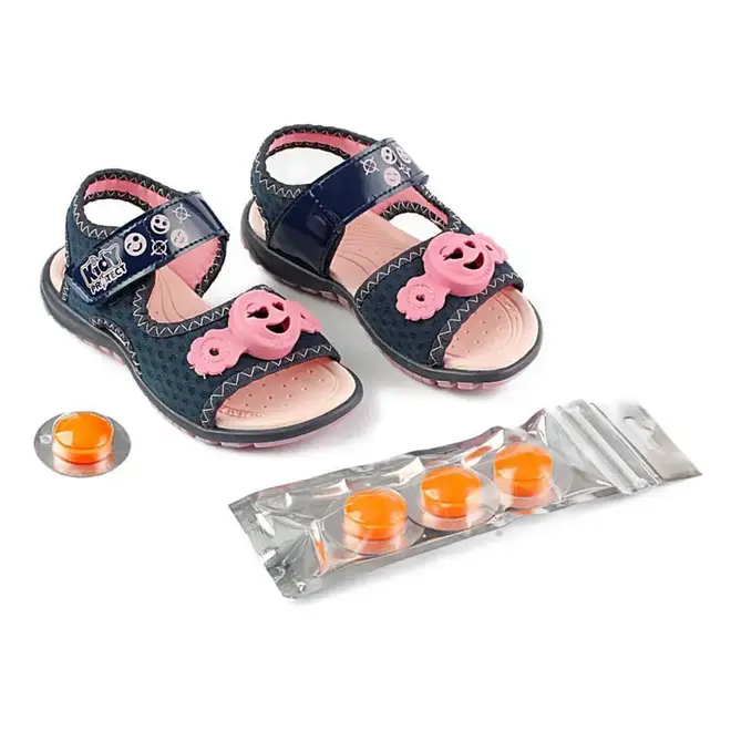 Sandália Papete Infantil Feminina Kidy Protect - Azul