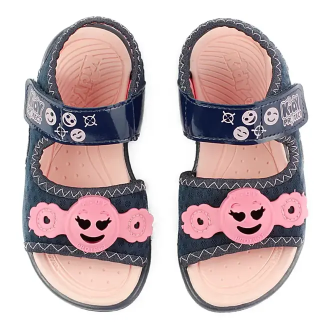 Sandália Papete Infantil Feminina Kidy Protect - Azul