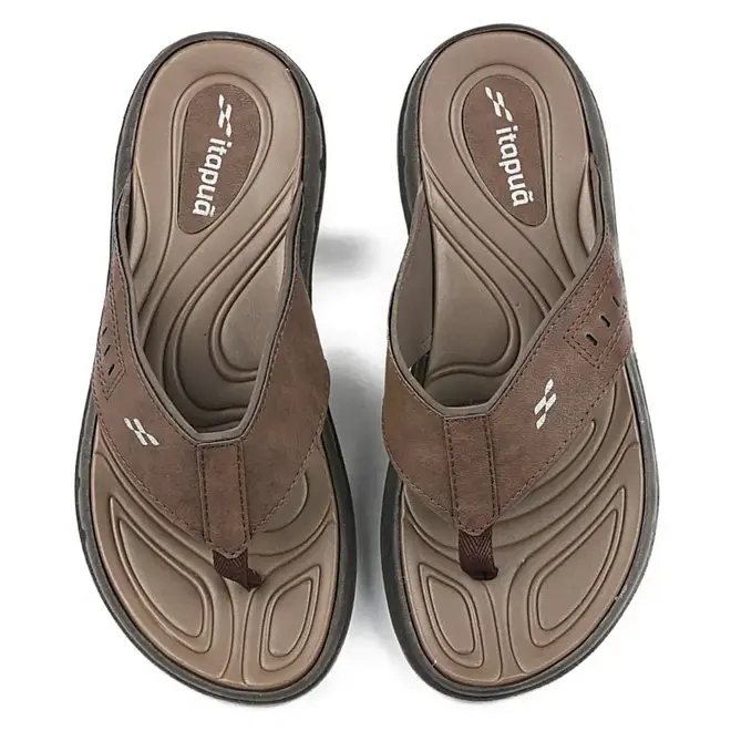 Chinelo Dedo Itapuã Marrom Masculino