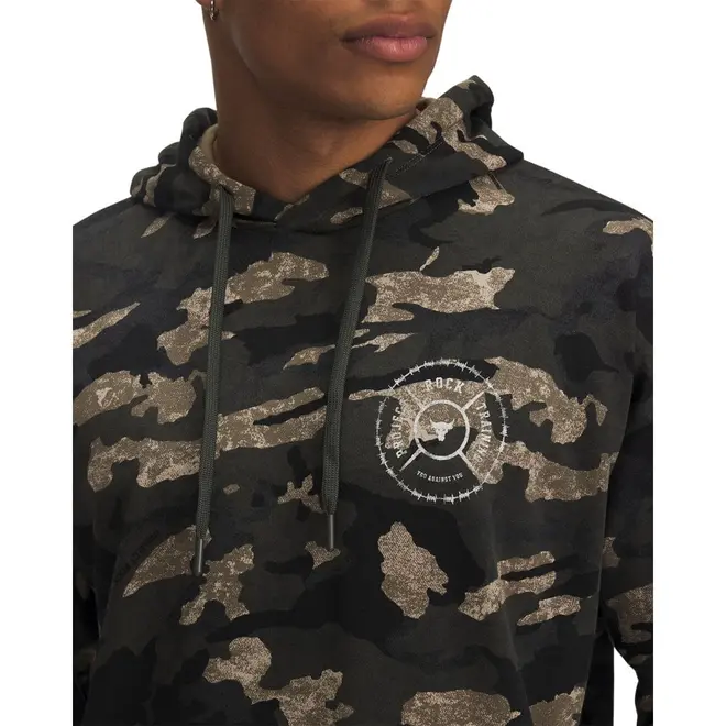 Moletom Sportstyle Under Armour Project Rock Terry Masculino