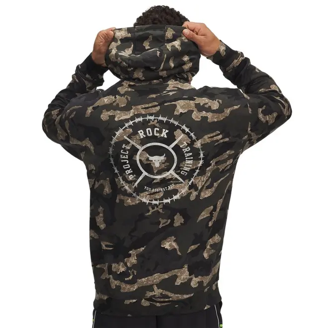 Moletom Sportstyle Under Armour Project Rock Terry Masculino