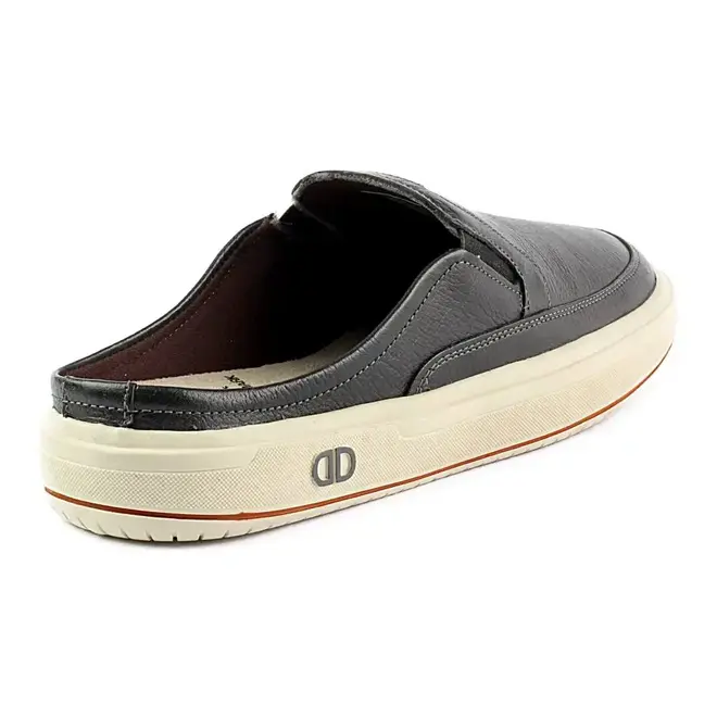 Mule Democrata Couro Denim Go Preto Masculino