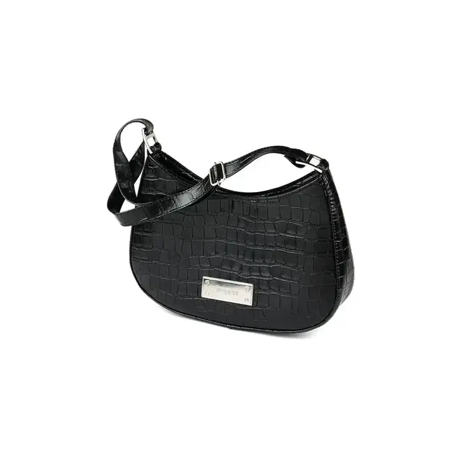 Bolsa Baguete Croco Itapuã Preta