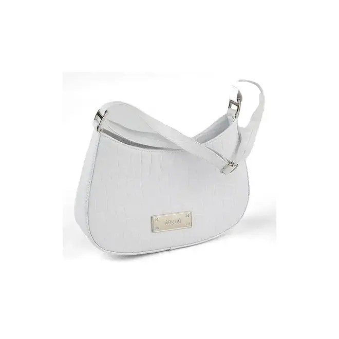 Bolsa Baguete Croco Itapuã Branca