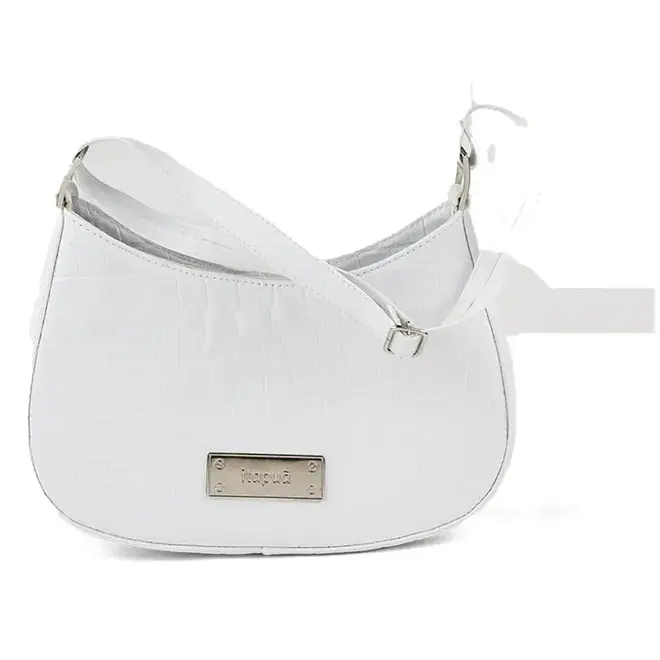 Bolsa Baguete Croco Itapuã Branca