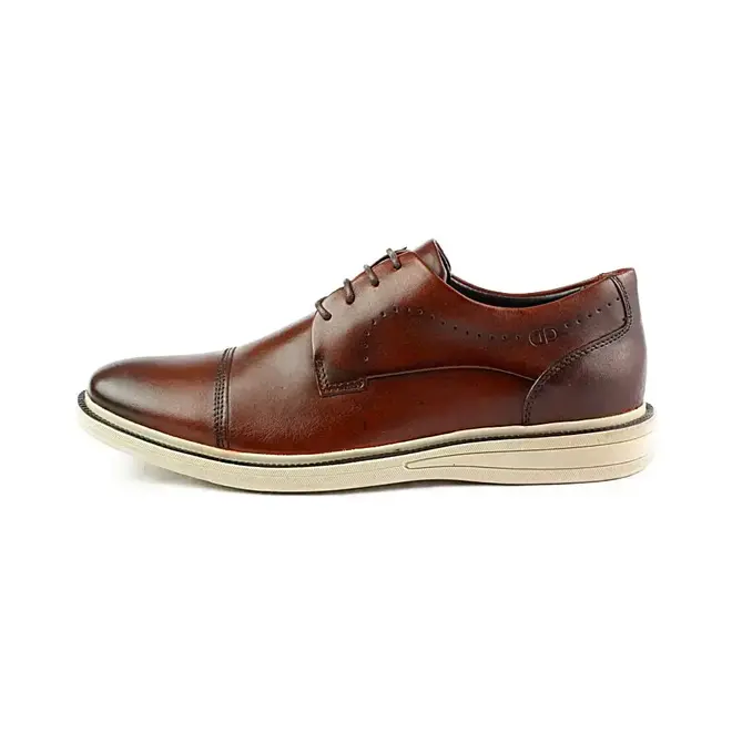 Sapato Social Democrata Bay Masculino Marrom