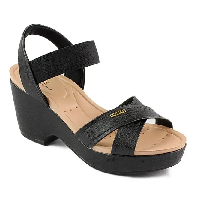 Sandália Plataforma Modare - Preto