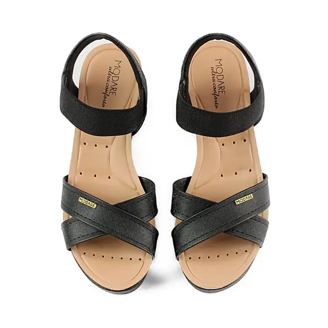 Sandália Plataforma Modare - Preto