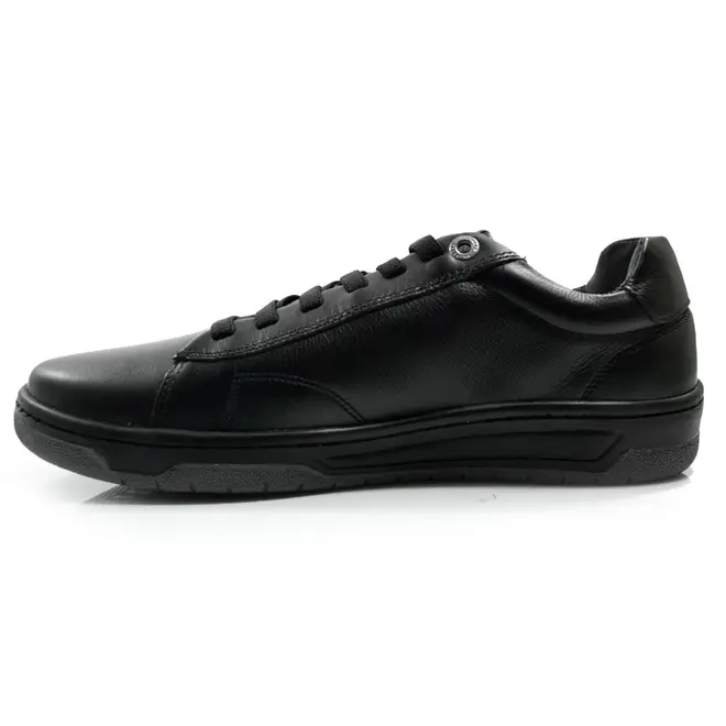 Sapatênis Masculino de Couro Ferracini Vox Preto 8052