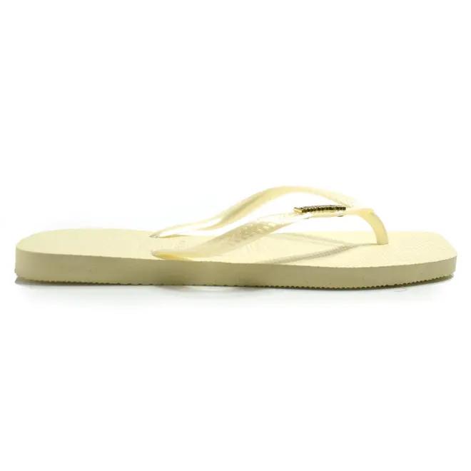 Chinelo Feminino Havaianas Slim Square Amarelo 4148257