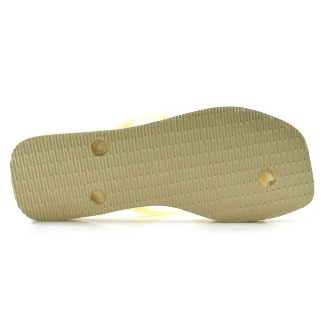 Chinelo Feminino Havaianas Slim Square Amarelo 4148257
