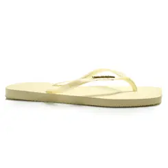 Chinelo Feminino Havaianas Slim Square Amarelo 4148257