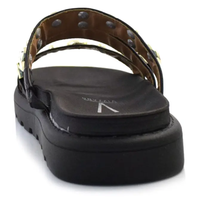Sandália Flat Feminina Vizzano Preto 6510.102.7286
