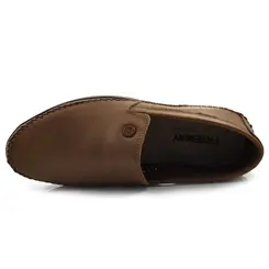 Sapatilha de Couro Masculina Free Way Logan Marrom LOGANX-1