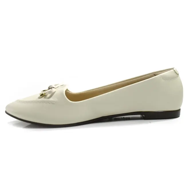 Sapatilha Feminina Moleca Off White 5635.863.7800
