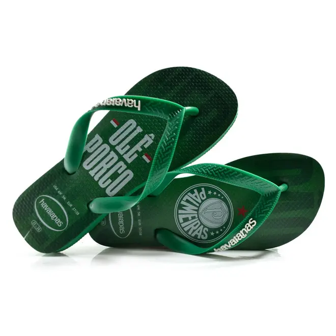 Chinelo Masculino Havaianas Palmeiras Verde 4148309 AD