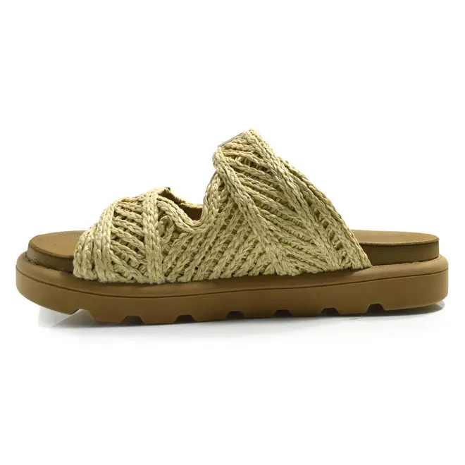 Sandália Flat Feminina Vizzano Bege 6510.119.30367
