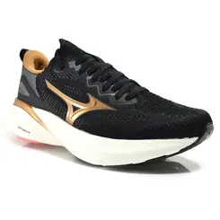 Tênis Feminino Mizuno Glow 3 Preto 101133133