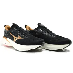 Tênis Feminino Mizuno Glow 3 Preto 101133133