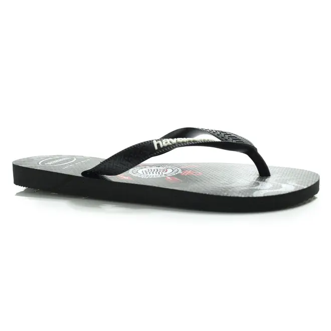 Chinelo Masculino Havaianas Corinthians Preto 4148305 AD