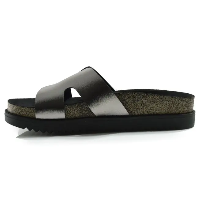 Papete Feminina Moleca Prata 5500.100.30579