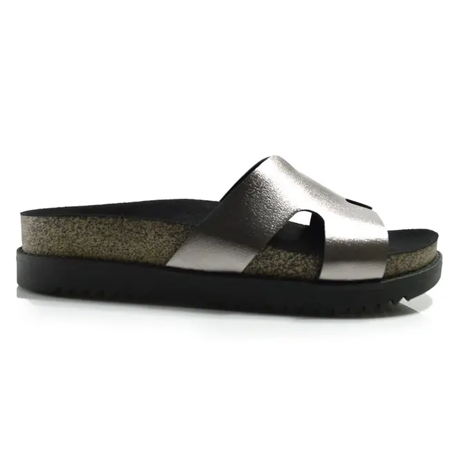 Papete Feminina Moleca Prata 5500.100.30579